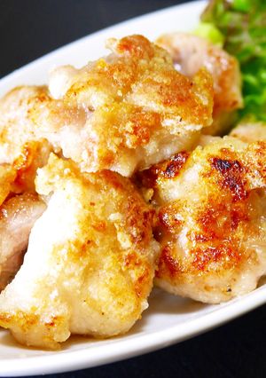 油大さじ２！ぷりぷり☆鶏もも肉の塩唐揚げ-レシピのメイン写真