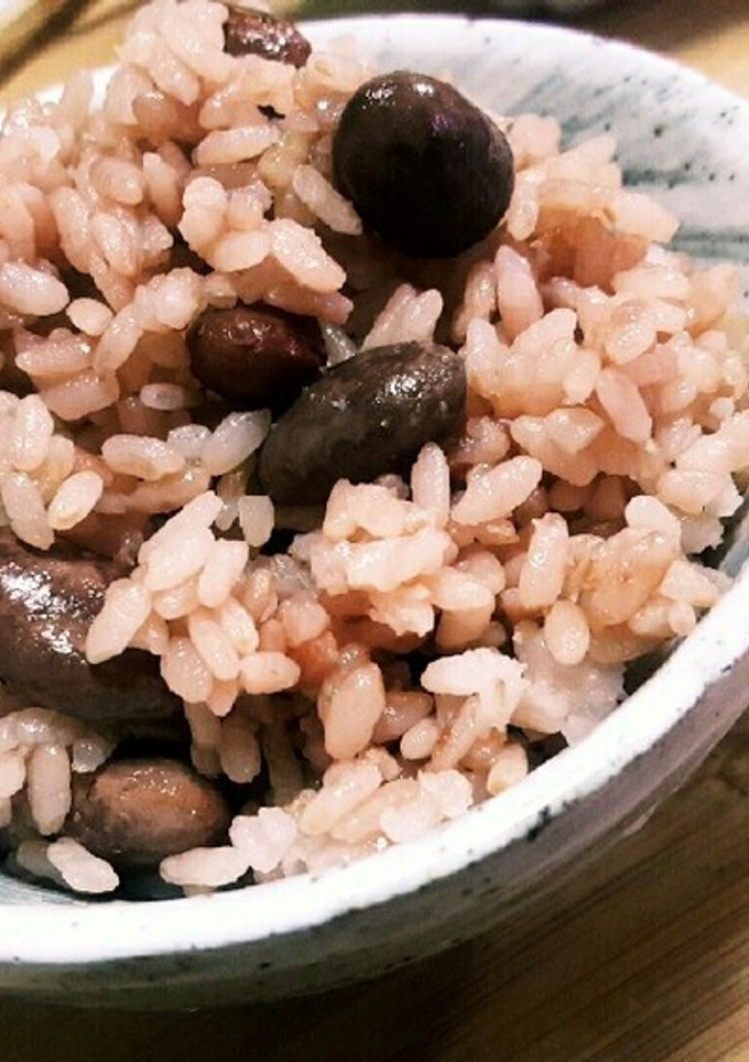 とっても簡単！金時豆ごはん-レシピのメイン写真