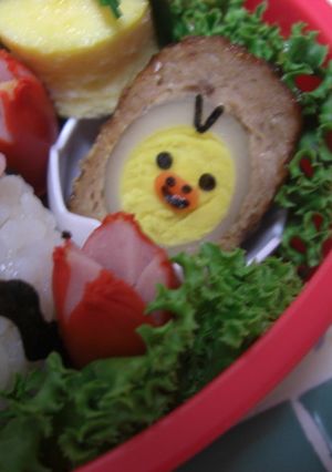 簡単キイロイトリ　キャラ弁のおかず-レシピのメイン写真