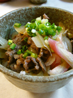 吉○家のコク♪【我が家の牛丼】-レシピのメイン写真