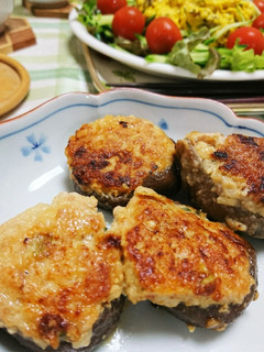 椎茸の肉詰め-レシピのメイン写真