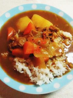 我が家の昔ながらのカレーライス-レシピのメイン写真