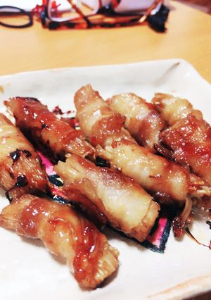 豚バラとエノキの甘辛巻き-レシピのメイン写真