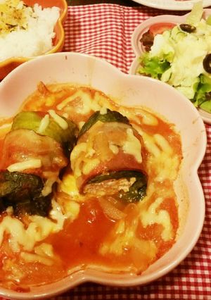 レタス ロールキャベツ オニオンスープ-レシピのメイン写真