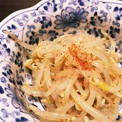 節約常備菜！簡単もやしのピリ辛ナムル-レシピのメイン写真