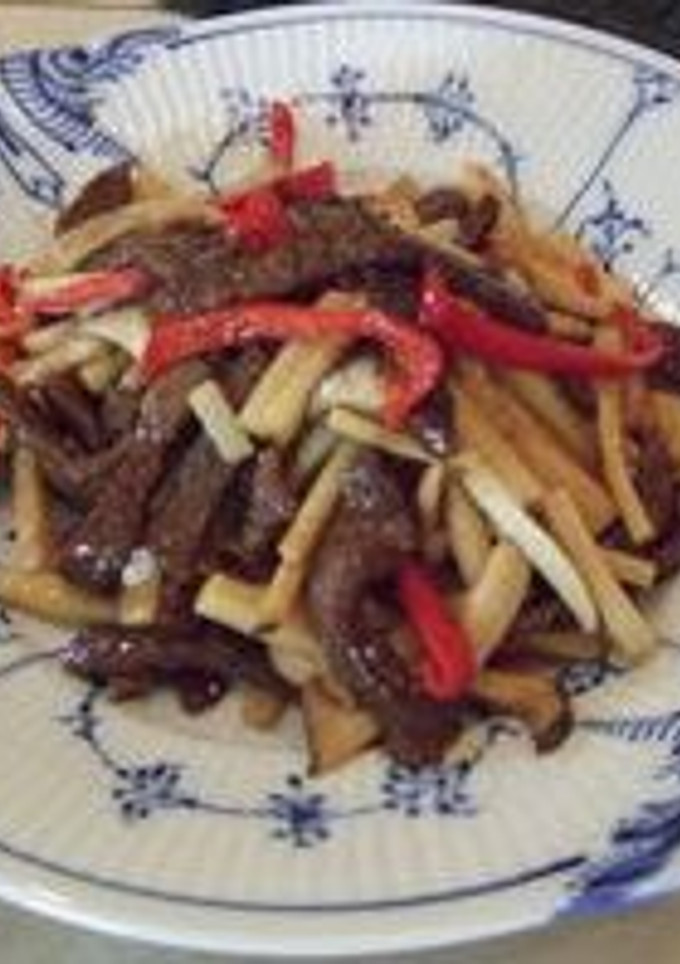 牛肉とエリンギのオイスターソース炒め-レシピのメイン写真