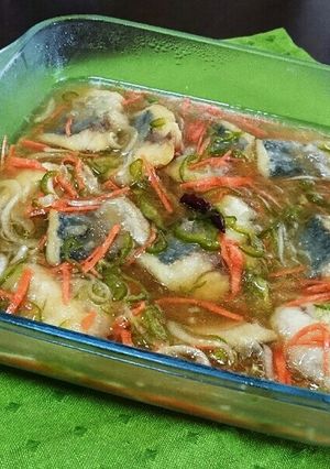 鯵の南蛮漬け☆-レシピのメイン写真