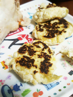 離乳食後期 焼きいもと豆腐のおやき-レシピのメイン写真