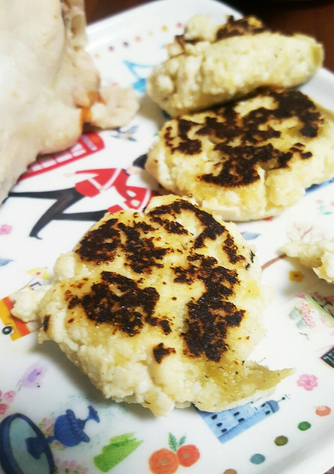 離乳食後期　焼きいもと豆腐のおやき-レシピのメイン写真