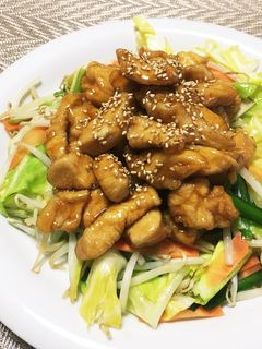 鶏肉の甘唐揚げ-レシピのメイン写真