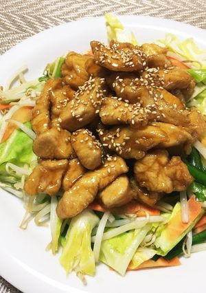 鶏肉の甘唐揚げ-レシピのメイン写真