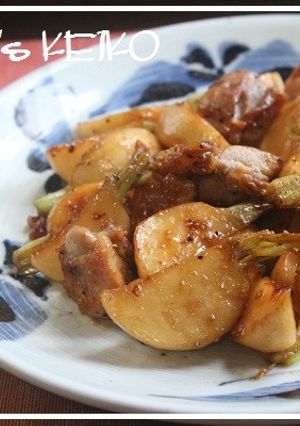 こかぶと鶏肉のこってり炒め-レシピのメイン写真