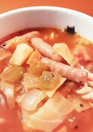 具だくさん！わが家のミネストローネ♪-レシピのメイン写真
