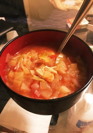 ダイエットにはこれ！脂肪燃焼トマトスープ-レシピのメイン写真