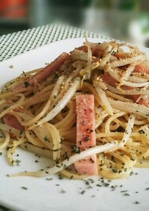 コンビニ食材でプチプラパスタ-レシピのメイン写真
