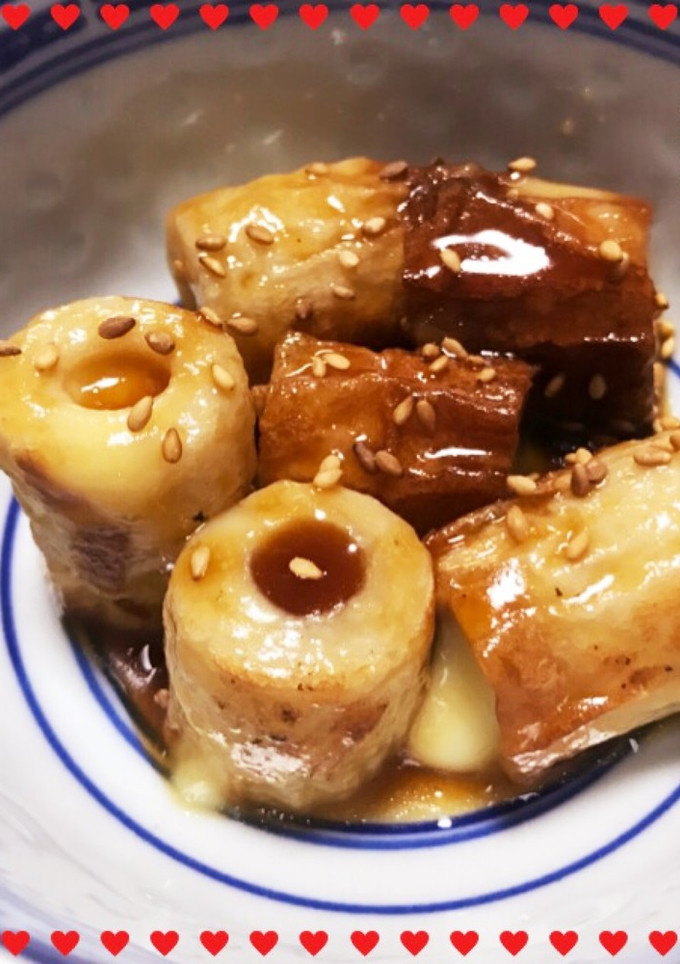 簡単でウマ♡チーズinちくゎの照り焼き♡-レシピのメイン写真