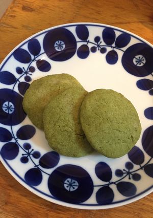 ほろほろ緑茶クッキーbyお茶っぱ出がらし-レシピのメイン写真