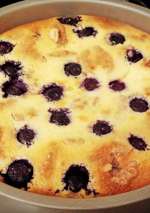 ♡くるみとブルーベリーのチーズケーキ♡-レシピのメイン写真