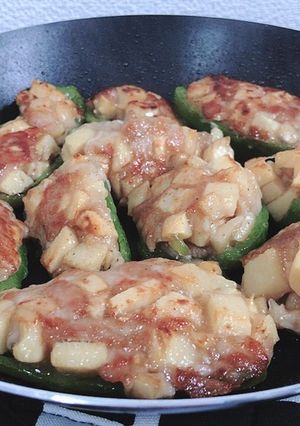 ピーマンの肉詰め~青椒肉絲風~ :-)-レシピのメイン写真