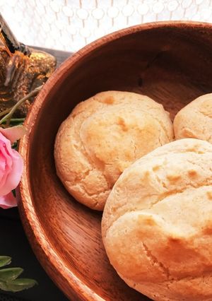 朝食に♪米粉と豆腐のモチモチパン♡-レシピのメイン写真