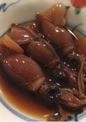簡単！ボイルホタルイカの沖漬け-レシピのメイン写真