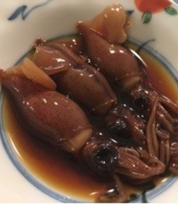 簡単！ボイルホタルイカの沖漬け-レシピのメイン写真