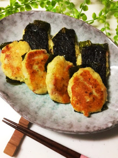 豆腐のつくね磯辺焼き-レシピのメイン写真