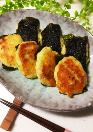 豆腐のつくね磯辺焼き-レシピのメイン写真