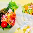 彩り野菜でミックスブーケサンド☆