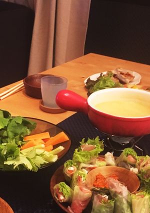 チーズフォンデュ-レシピのメイン写真