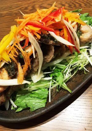 ☆ブリの南蛮漬風☆野菜モリモリサラダ-レシピのメイン写真