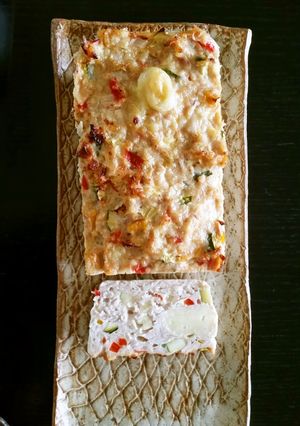 彩り野菜たっぷりの鶏肉のパテ-レシピのメイン写真