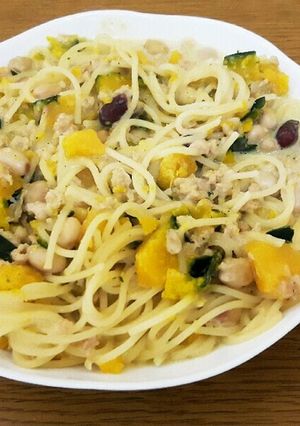 味噌クリームパスタ-レシピのメイン写真