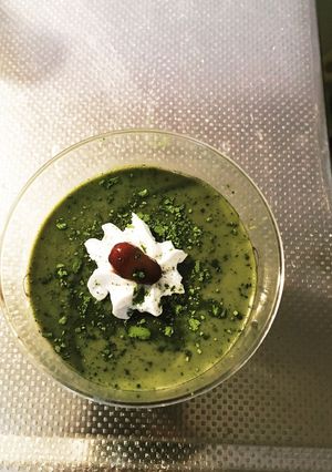 レンジで簡単！濃厚抹茶プリン-レシピのメイン写真