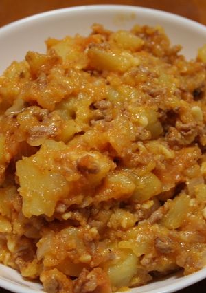 ミート＆ポテト：ケチャップ味／肉じゃが系-レシピのメイン写真