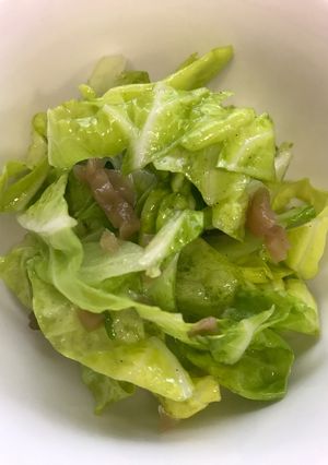 簡単！キャベツとザーサイのサラダ-レシピのメイン写真