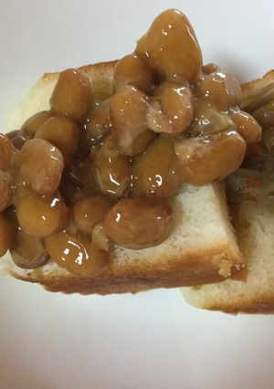 きんぴらおやきの納豆のせ-レシピのメイン写真