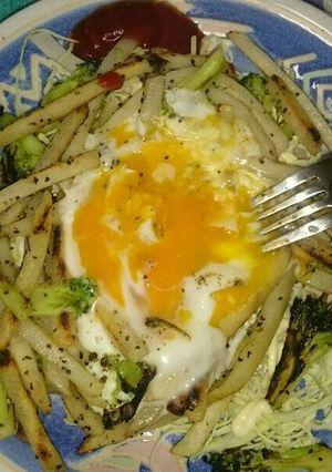 巣籠もり風〜ちょっとお洒落な目玉焼き-レシピのメイン写真