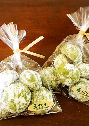 抹茶のスノーボール-レシピのメイン写真