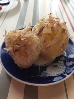 たくわんとチーズのおにぎり❤️-レシピのメイン写真