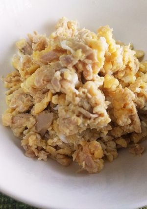 ツナと卵の炒め物☆簡単☆丼にも♪-レシピのメイン写真