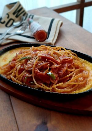 おうち純喫茶★鉄板ナポリタン-レシピのメイン写真