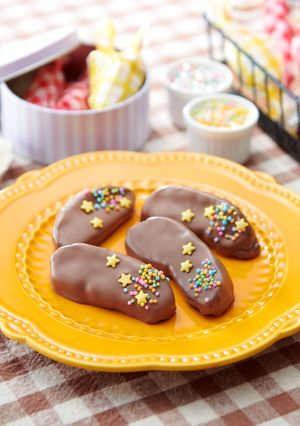 レンジで簡単！アップルチョコレート-レシピのメイン写真