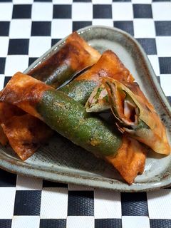 簡単♪ハムとチーズのおつまみ春巻-レシピのメイン写真