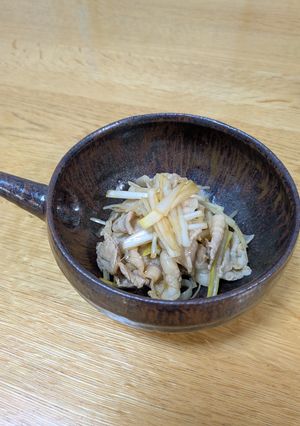 豚肉とねぎのサラダ-レシピのメイン写真