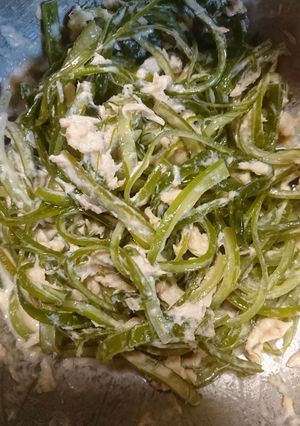 茎わかめとツナのサラダ-レシピのメイン写真