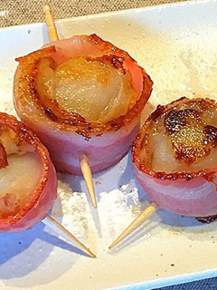 ベビーホタテのベーコン巻き-レシピのメイン写真