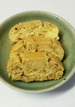 ホットケーキミックスで胡麻ケーキ-レシピのメイン写真