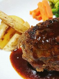 ☆がっつりお肉ハンバーグ☆-レシピのメイン写真