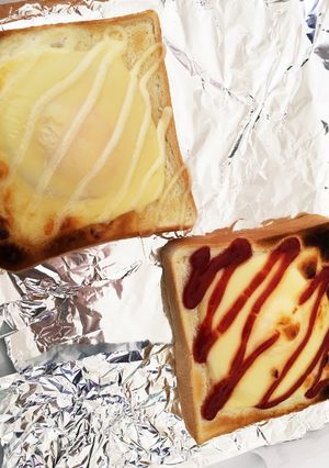 目玉チーズトースト-レシピのメイン写真